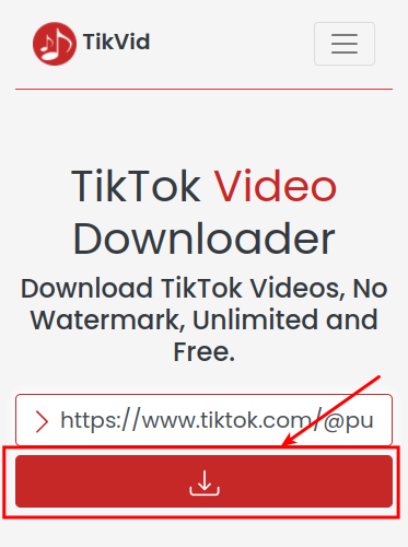 TikVid: TikTok MP3 Downloader - Download TikTok MP3, High Quality,  Unlimited and Fast.